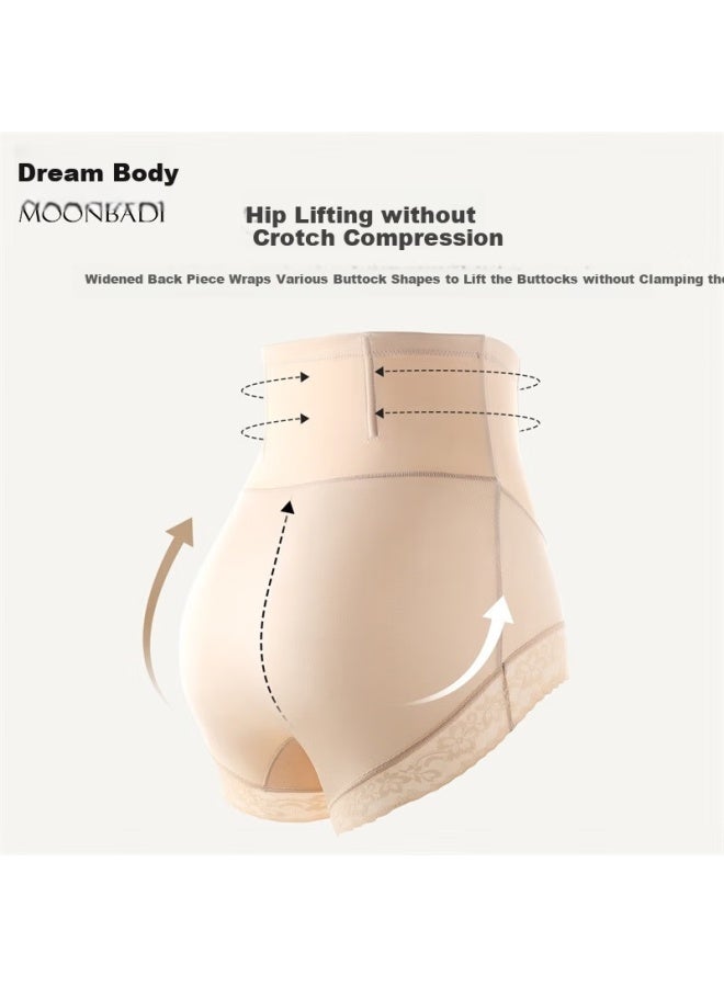 Moonbadi Women's Thin And Breathable Shaping Panties With Cotton Crotch, Moisture-wicking, High Waist Tummy Control Triangle Underwear - Image 2