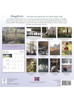 Simplicity 2023 Wall Calendar — Inspirations for a Simpler Life by Deborah DeWit, 12" x 12"  - Image 2