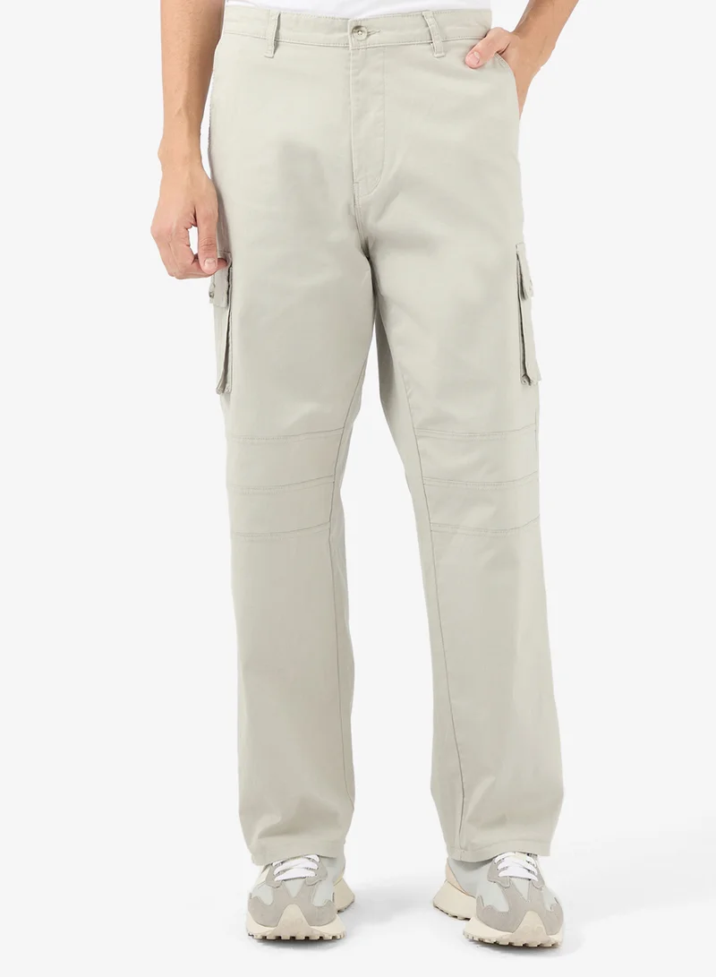 Premium Wide Leg Cargo Pants