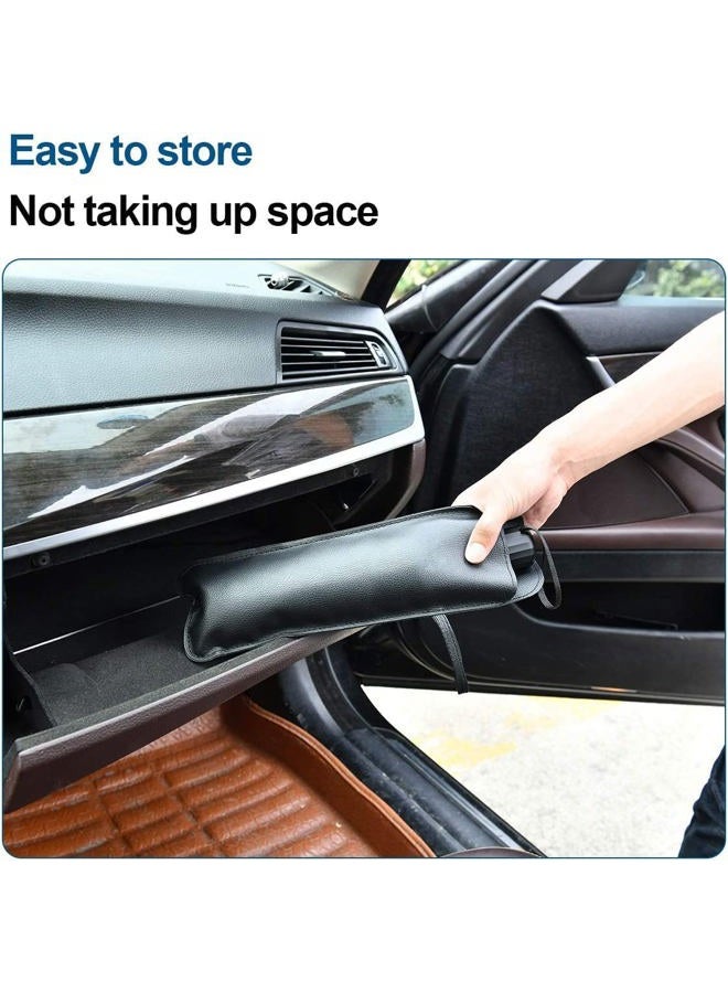 helloleiboo Car Windshield Sun Shade UV Rays and Heat Sun Visor Protector Foldable Reflector Umbrella brella Shield - Image 4