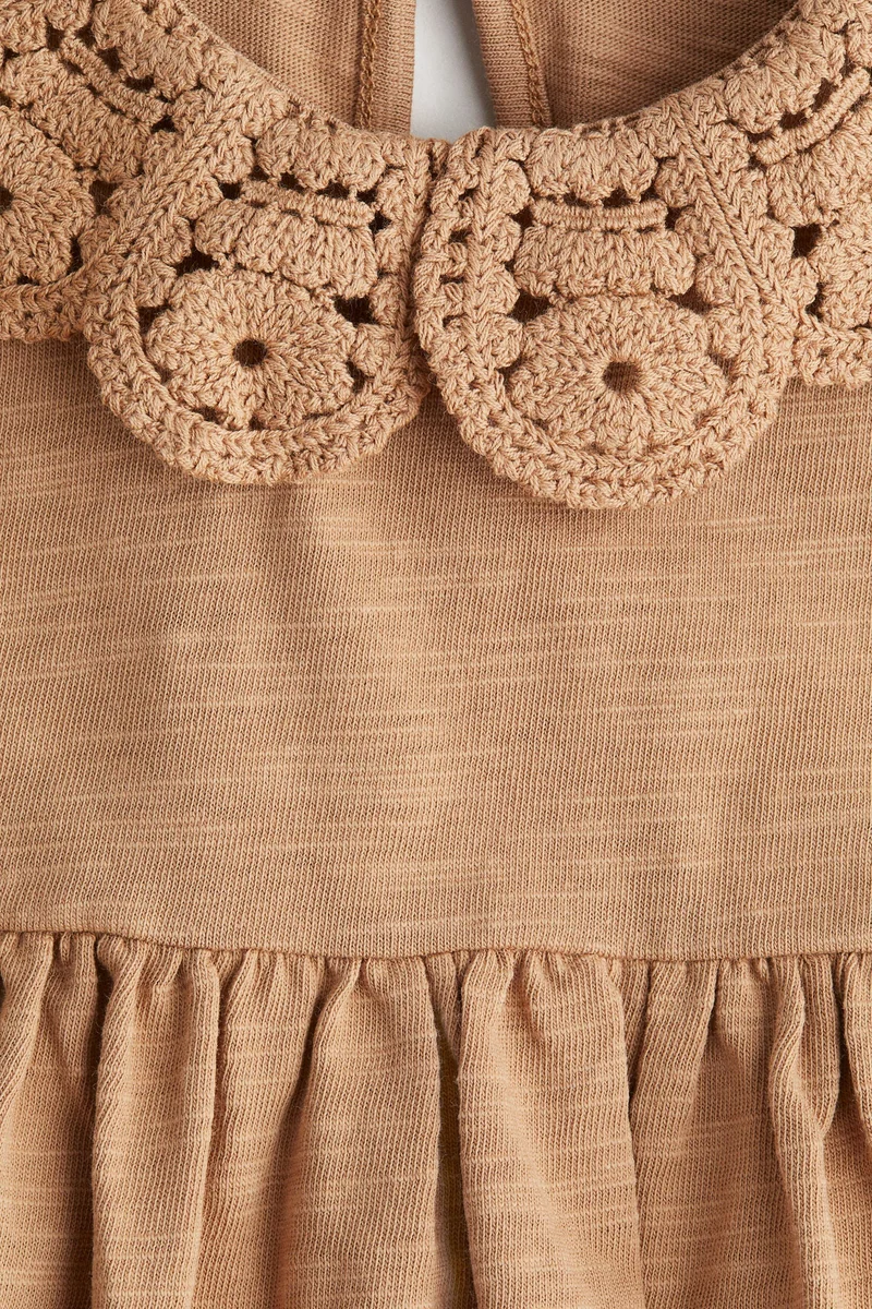 H&M Collared jersey dress