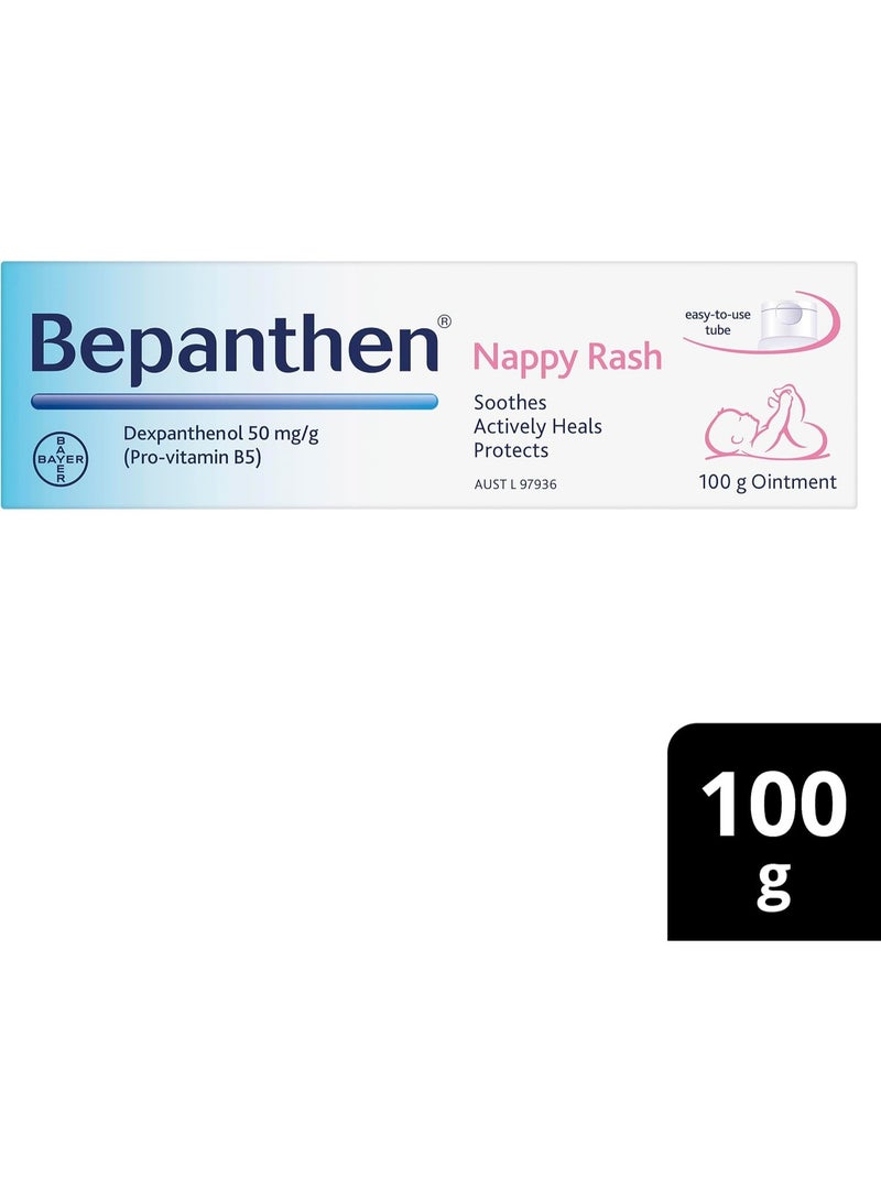 Bepanthen Nappy Care Ointment 100g, PROVITAMIN B5 - Image 3
