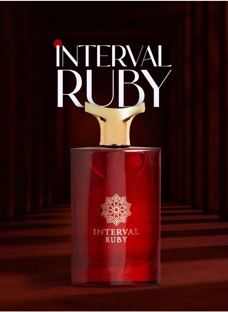 AMD Perfumes Interval Ruby By AMD Perfumes Men and Women Fragrance EDP 100ml  - Image 3