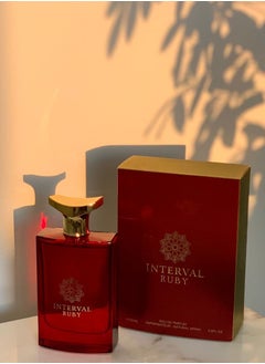 عطور ايه ام دي عطر إنترفال روبي من AMD Perfumes للرجال والنساء، 100 مل  - Image 4