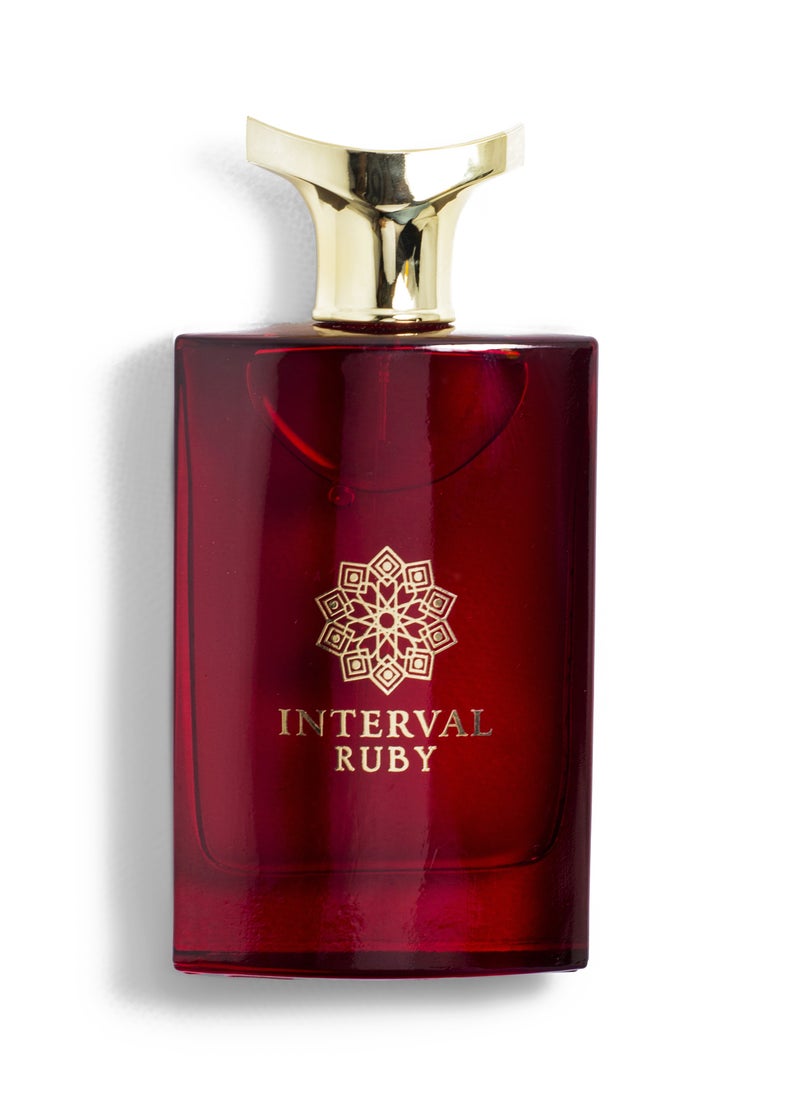AMD Perfumes Interval Ruby By AMD Perfumes Men and Women Fragrance EDP 100ml  - Image 1