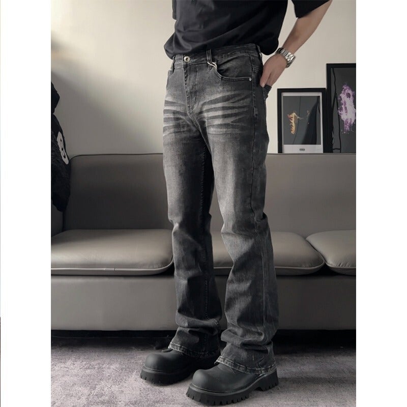 Unisex Classic Denim Jeans Loose Fit Daily Outdoor Wear - Image 4
