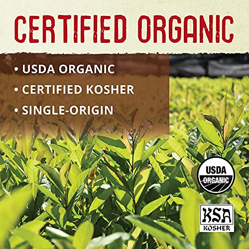 ECOTEAS Organic Yerba Mate Loose Leaf Tea – Unsmoked Detox Herbal Tea for Natural Energy – Coffee Alternative - Kosher, Non-GMO, Gluten-Free - Traditional Cut, 1 lb (Pack of 1) - Image 3