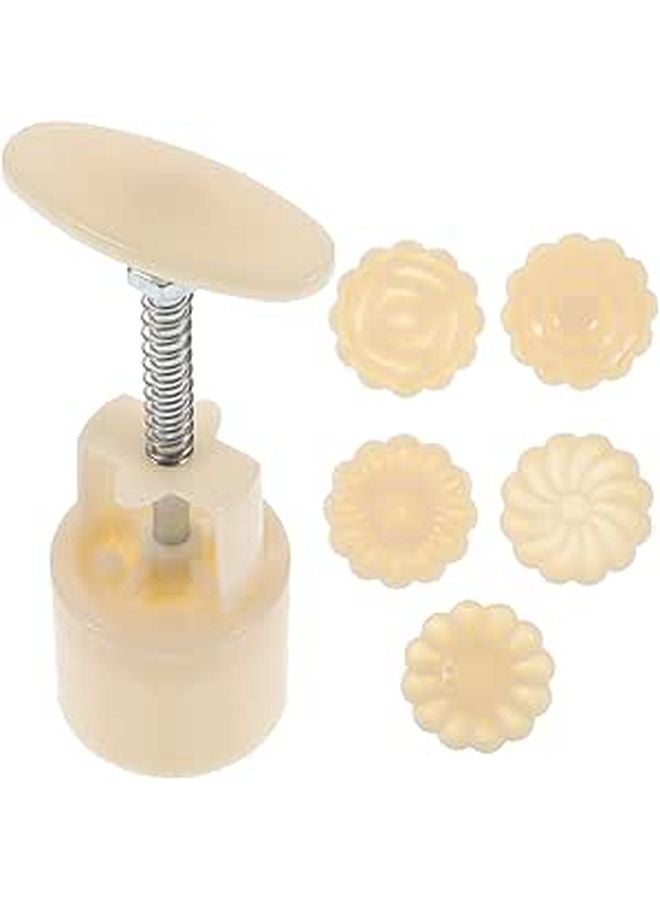 Hand Pressure Cookie Mould Set For Baking Cake And Fondant Desserts - Image 1