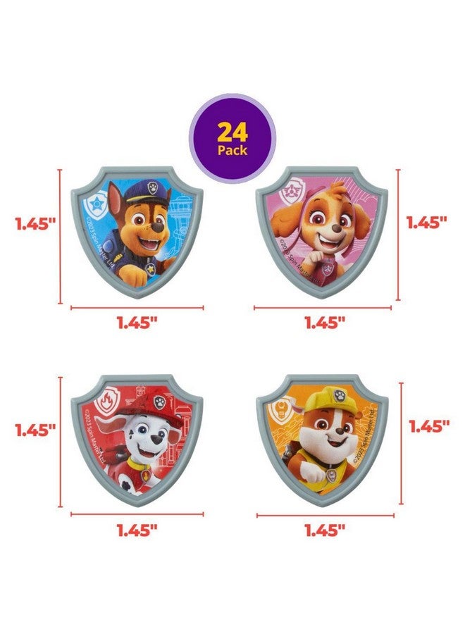 DecoPac DecoPac Paw Patrol Reporting For Duty Rings, Cupcake Decorations Featuring Chase, Marshall, Skye, And Rubble - 24 Pack  - Image 4