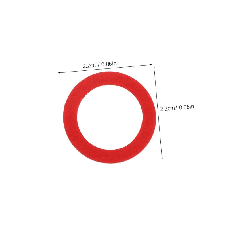 Steel Flat Washer Set 600pcs Assorted Fiber Gaskets Multipurpose Mechanical Household Use - Image 3