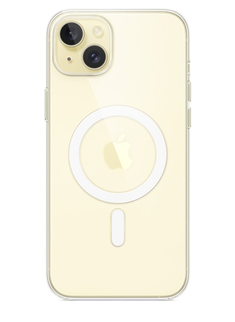 Generic Clear Case with MagSafe For iPhone 15  - Image 1