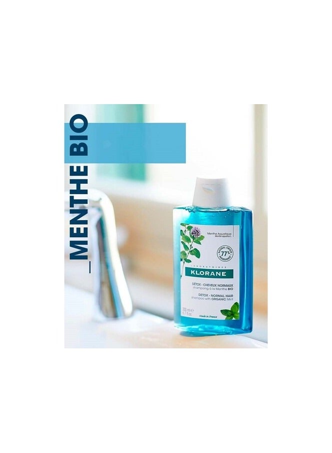 Klorane Aquatic Mint Shampoo 400ml - Image 2