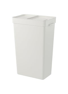 Zaboon Bin With Lid, Light Grey, 35 L  - Image 1