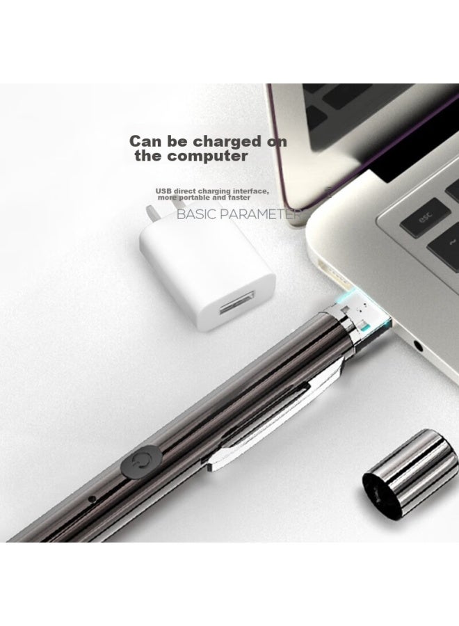 SMILING SHARK Weixiaosha 307b Laser Pointer, Green Light, High Power, Long-range, Rechargeable Flashlight, Sandbox Pointer Star Cat Laser Pen, Sales Office Outdoor Laser Light - Image 2