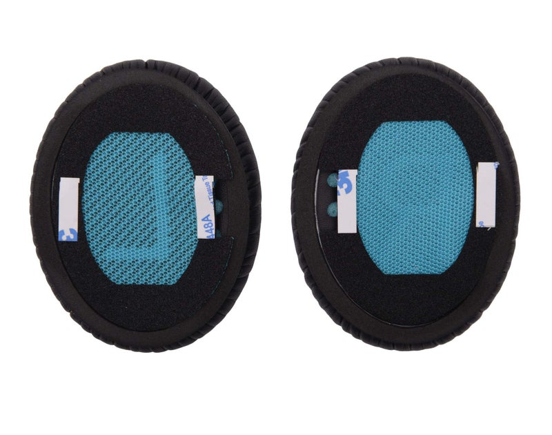 Techzere Replacement Ear Cushions Pads Ear Cup Cover Black for Bose QC25 Headphone - Image 2
