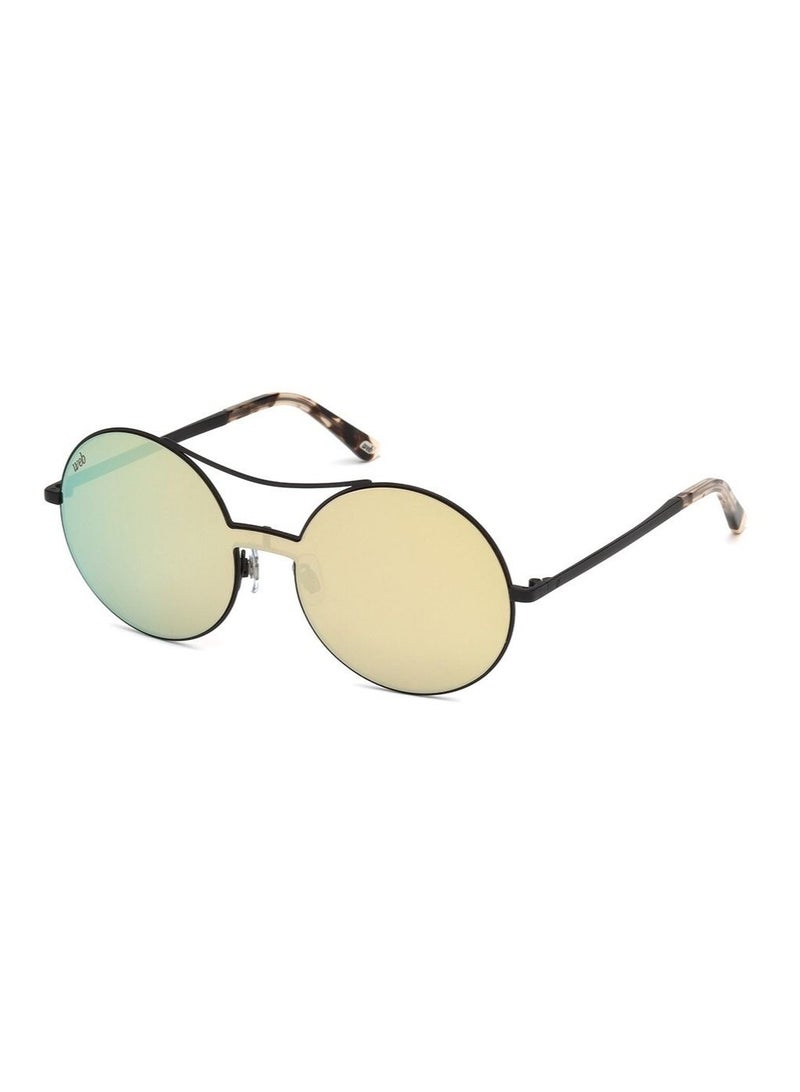 WEB EYEWEAR نظارات شمسية دائرية للنساء WE0211/S-02G-128-140 - Image 1