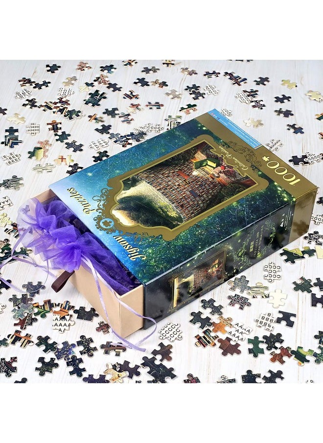 Ingooood Ingooood- Jigsaw Puzzles 1000 Pieces for Adults- Fantasy Series- Collection Pavilion_IG-0292 Entertainment Toys for Adult Special Graduation or Birthday Gift Home Decor  - Image 2