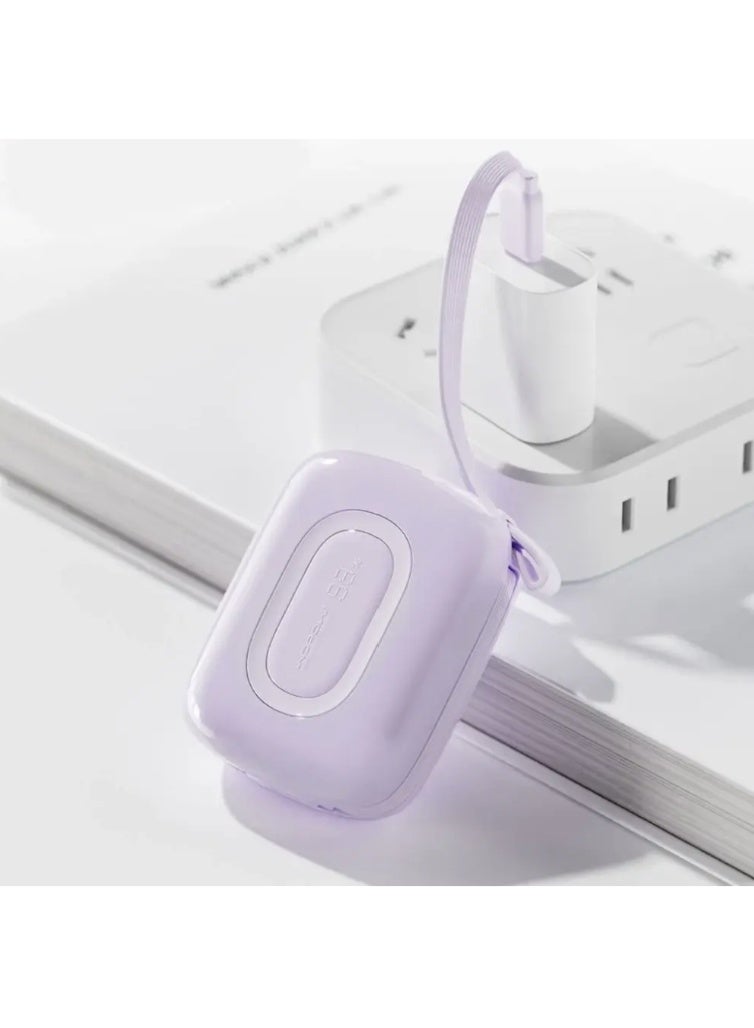 وبو باور بنك محمول (Wopow) 10000mAh شحن سريع اللون لافندر - Image 2