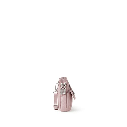 Baggallini womens Modern Everywhere Mini, Blush Shimmer, One Size US - Image 4