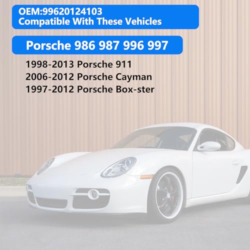 keriolee Gas Cap Fit For Porsche 911/Boxster/986/987/996/997/Cayman fuel Cap, 1997-2012 Porsche Boxster, 1998-2013 Porsche 911, 2006-2012 Porsche Cayman Fuel Cap Replace 99620124103 Porsche Gas Cap Tether - Image 4