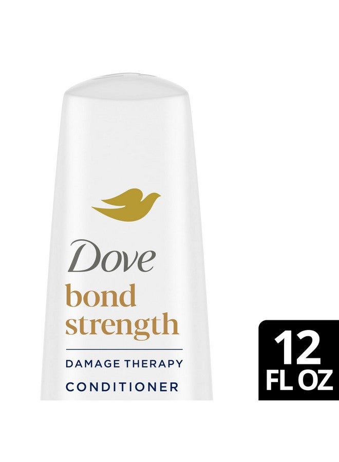 دوف مجموعة شامبو وبلسم دوف بوند سترينث - علاج يومي لتقوية الشعر الجاف والتالف، 12 أونصة - Image 3