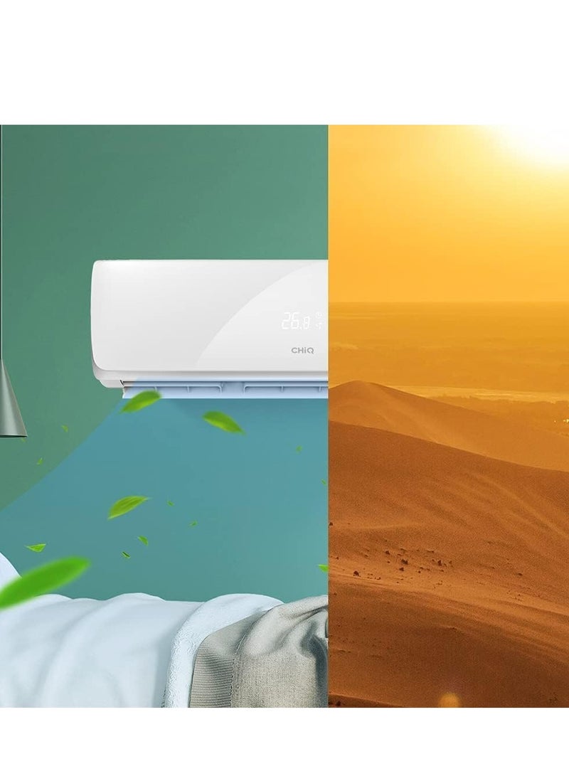 CHiQ 1 Ton Split AC (Air Conditioner Wall Mounted) Model CSC3-12K 1 Year Warranty CSC3-12K White - Image 4
