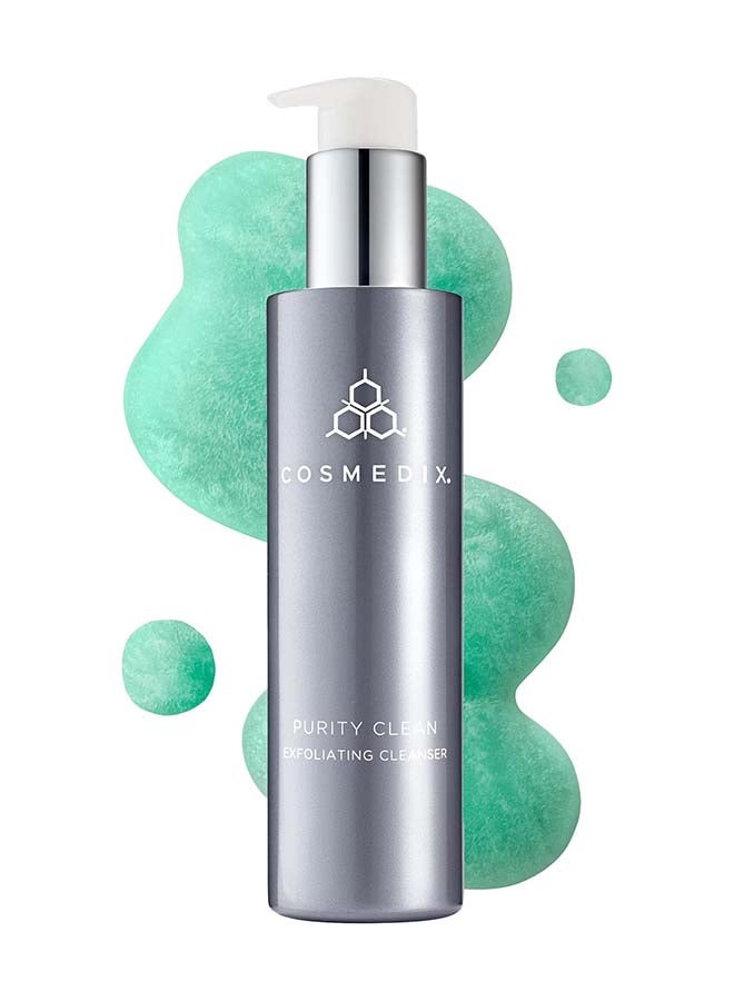 CosMedix Purity Clean Exfoliating Daily Face Cleanser Papaya Enzymes Purifying And Brightening | For Clearer Radiant Skin 150ml - Image 1