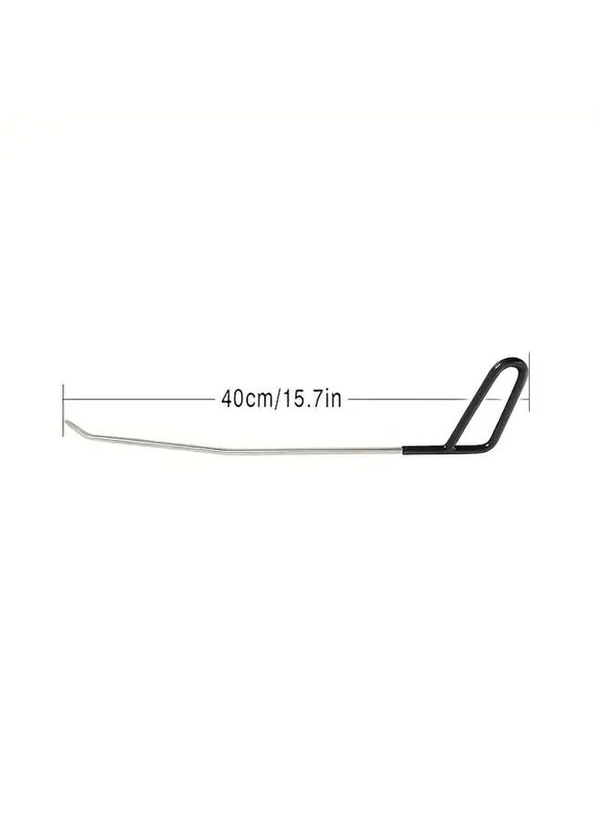 Black Paintless Car Dent Repair Kit Stainless Steel Push Hooks Hail Hammer Auto Bodywork Tools - Image 3