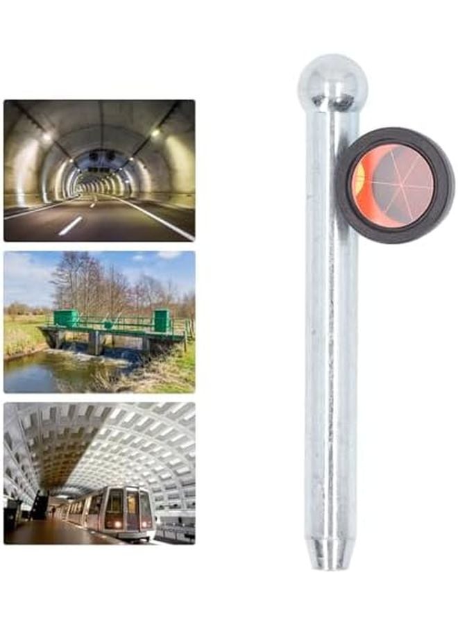 إجمالي محطة المنشور 16 سم قطب الزجاج البصري مسح أداة 25 4mm عدسة سبائك الألومنيوم - Image 4