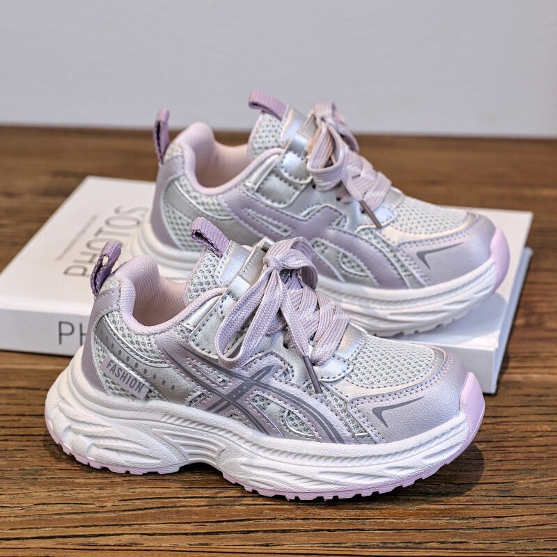 Mesh Sneakers Lightweight Flexible Sole Walking Shoes For Kids Indoor And Outdoor Activities - Image 4