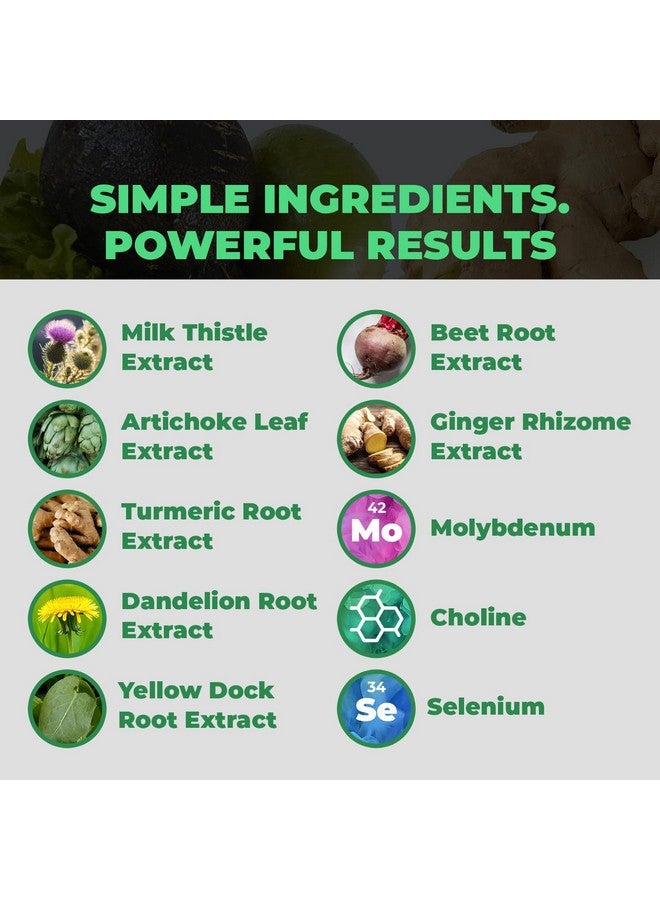 Balance ONE Balance ONE Liver Support Supplement with Milk Thistle Extract, Dandelion Root & Molybdenum - Natural Liver Cleanse, Repair & Detox for Men & Women - Vegan Capsules, 1 Month Supply - Liver One - Image 3