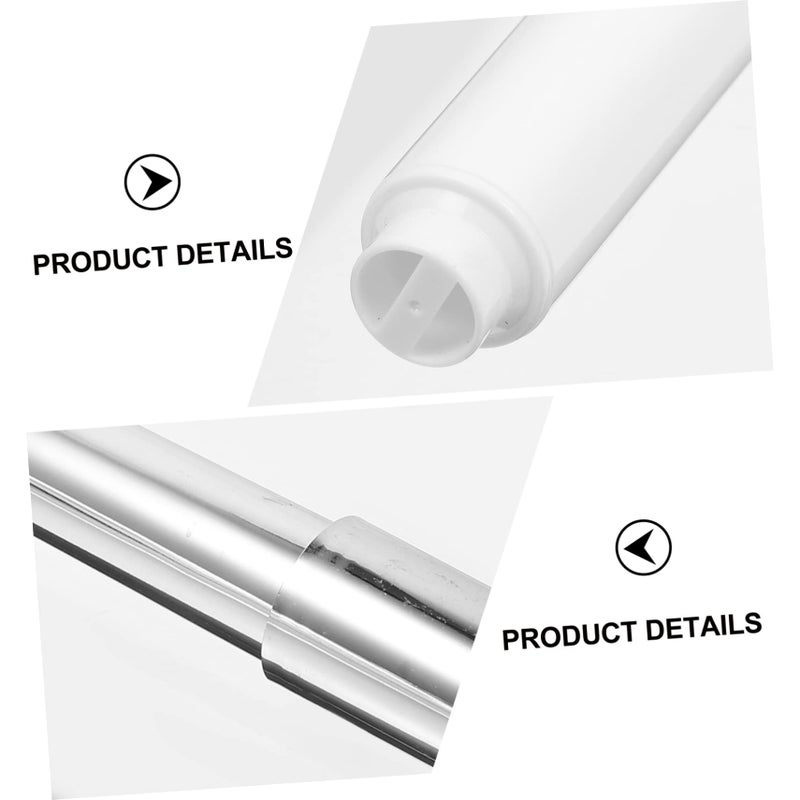 2 Pack Retractable Toilet Paper Spring Holder Winder Space Saving Bathroom Tissue Dispenser - Image 4