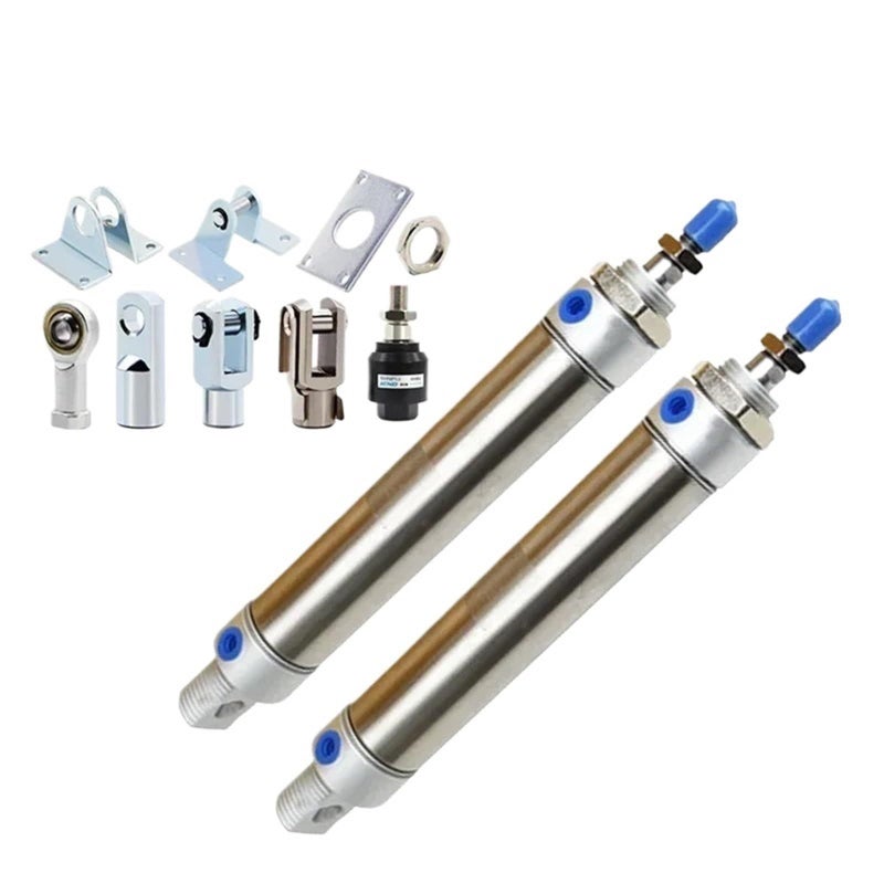 MA25x400 CA S Pneumatic Air Cylinder 25mm Bore 400mm Stroke Double Action Mini Stainless Steel Piston - Image 2