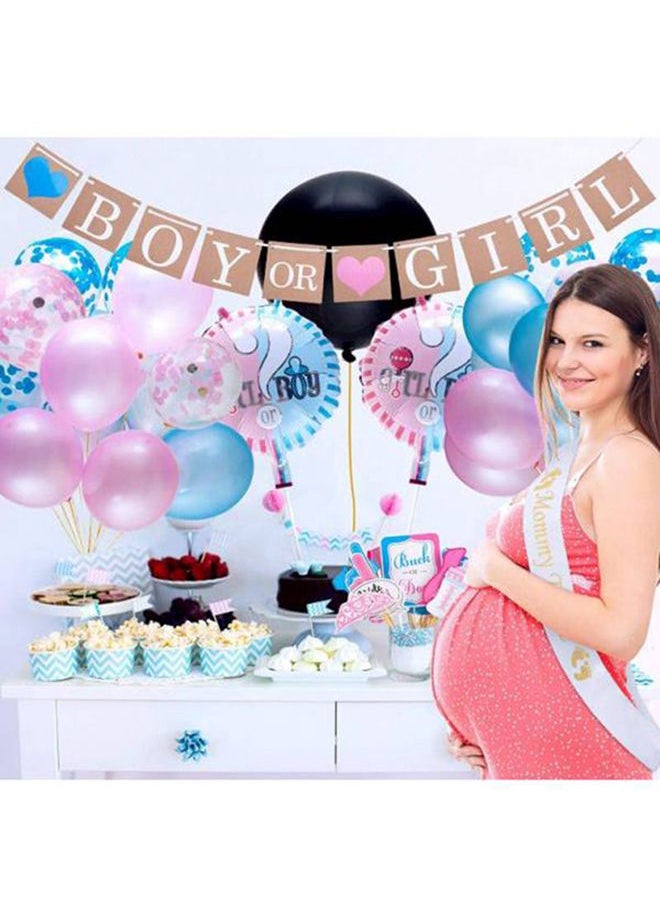 Baby Nest Designs Gender Reveal Party Supplies With The Original Jumbo Balloon Plus Boy Or Girl Banner Decorations, Foil And Confetti Balloons, Photo Props - pzsku/Z81CCDA20DEFF1B1E4CABZ/45/_/1694101893/75f307da-c073-4b4a-b869-426871319bd8