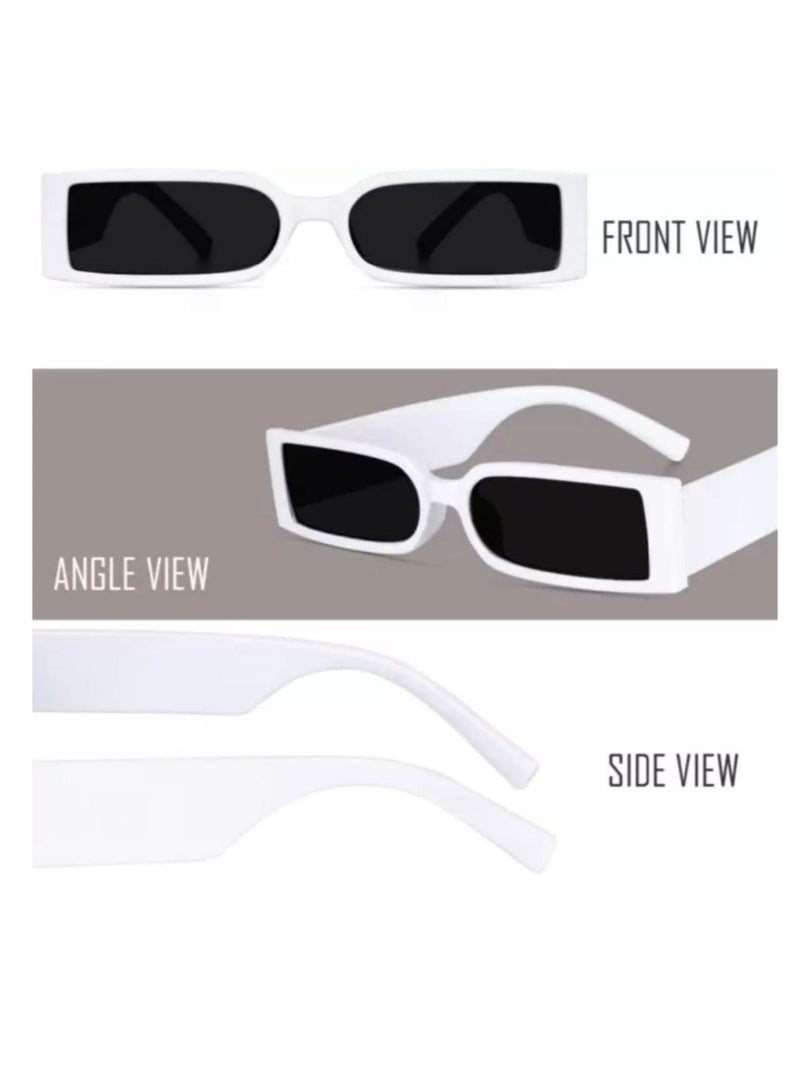 SYOSI Sunglasses For Women Men Fashion Shield Rimless Wrap Around Sunglass Gradient Lens Trendy Oversize Sun Glasses - Image 4