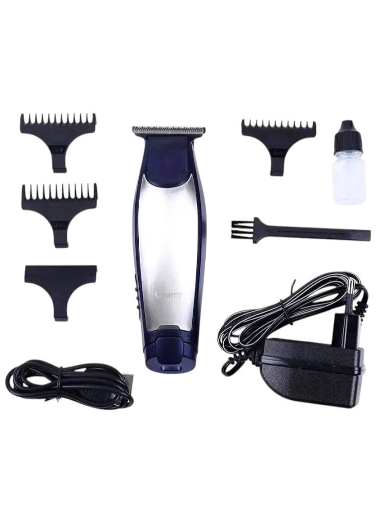 Geemy Rechargeable Professional Shaver And Hair Trimmer Machine black  - Image 3