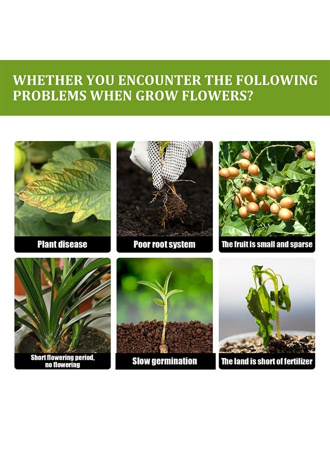 ييبونغ مكمل محسن نمو النبات ، مغذيات الأسمدة السائلة المركزة للتجذير السريع للزرع ، شتلات الإنقاذ ، 50 مل - Image 3