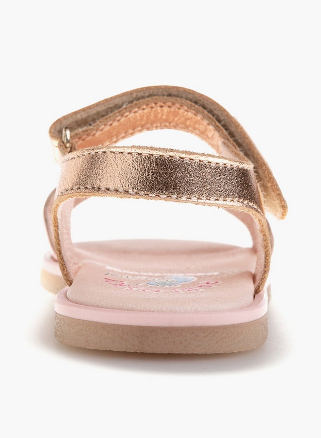 Pablosky Girls' Sandals with Hook and Loop Closure - 054230 - Image 3