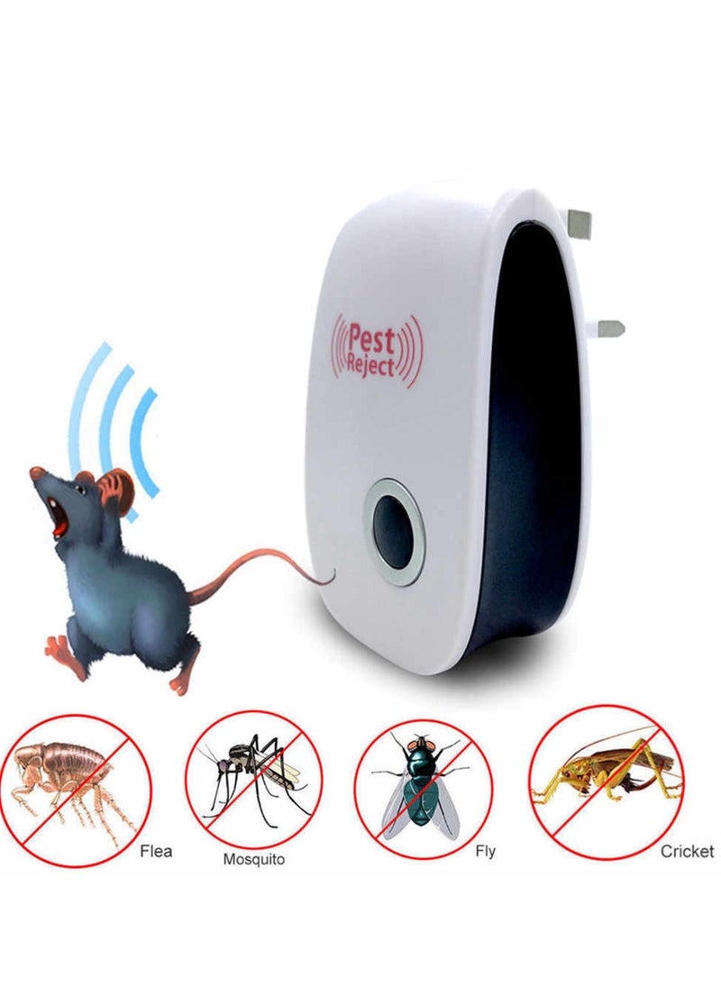 MARGOUN 3 Pack Of Ultrasonic Pest Repeller Plug in Insects Electronic Pest Repellent Rodent Repellent Indoor Pest Control for Home Kitchen Office With 6 Months Warranty  - Image 2