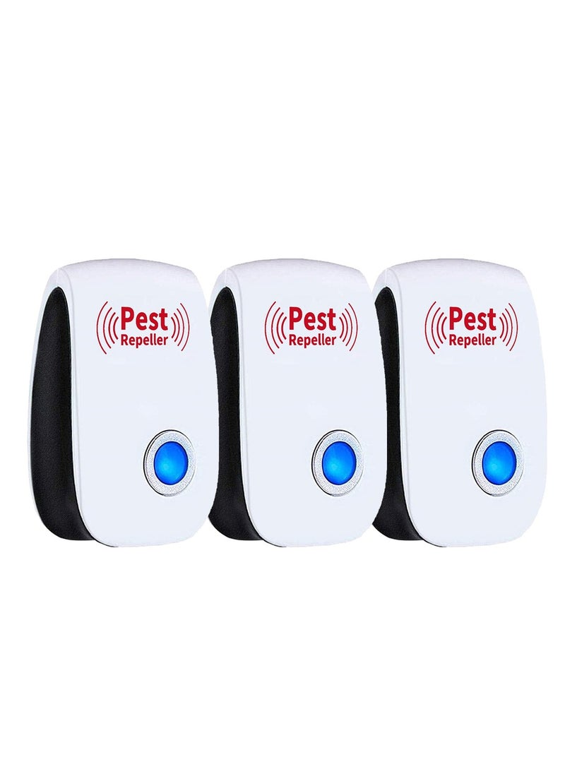 3 Pack Of Ultrasonic Pest Repeller Plug in Insects Electronic Pest Repellent Rodent Repellent Indoor Pest Control for Home Kitchen Office With 6 Months Warranty - pzsku/Z81CCFF5F5E20371EBA49Z/45/_/1695716037/628cac9e-ff02-4ed4-b3b8-2c8700879824