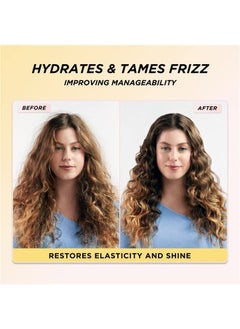 Gisou Honey Infused Hair Mask to Hydrate and Repair for Softer, Stronger, More Manageable Hair (7.8 oz)  - Image 4