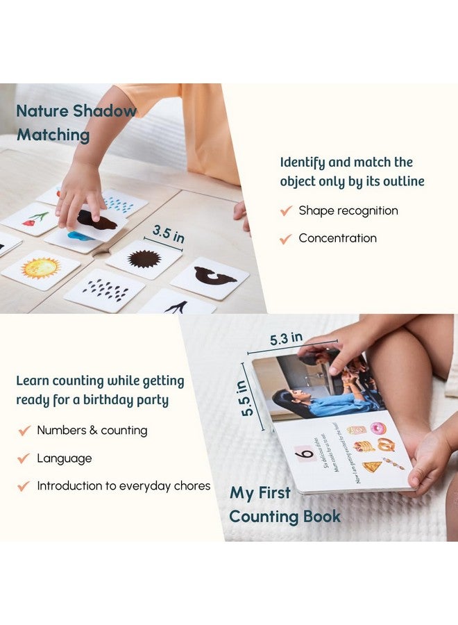 Curious Cub Montessori Learning Wooden Baby Toys | Box 11: 24+ Months| Montessori Toys For 2 Year Old|Child Development & Problem Solving Baby Toys|Fine Motor Skills,Recognition Skills | Baby Gift Set - Image 5