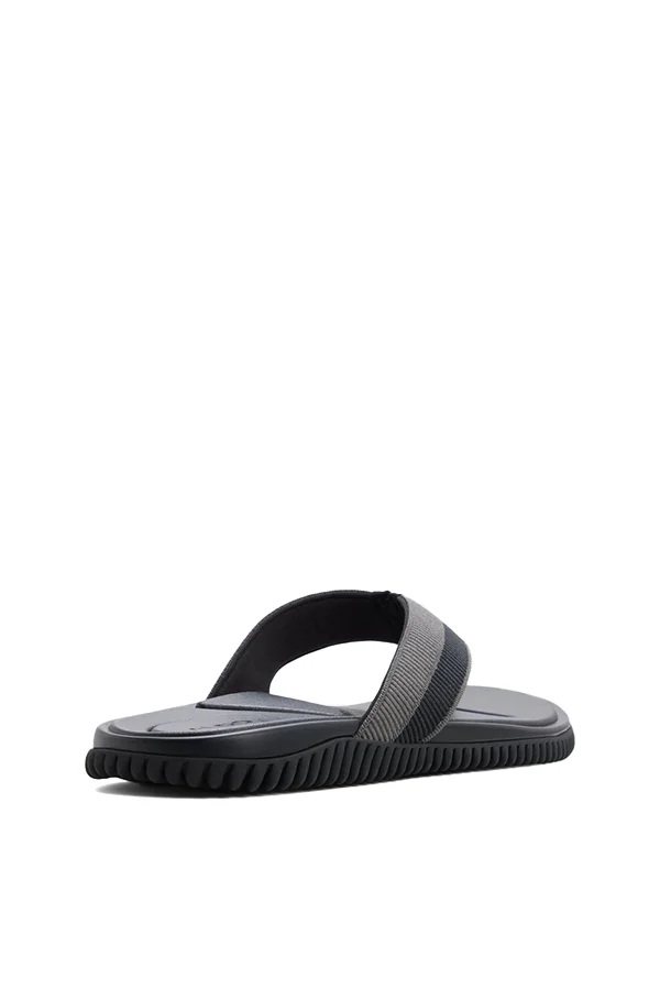 الدو Sainz Men Black Flat Sandals