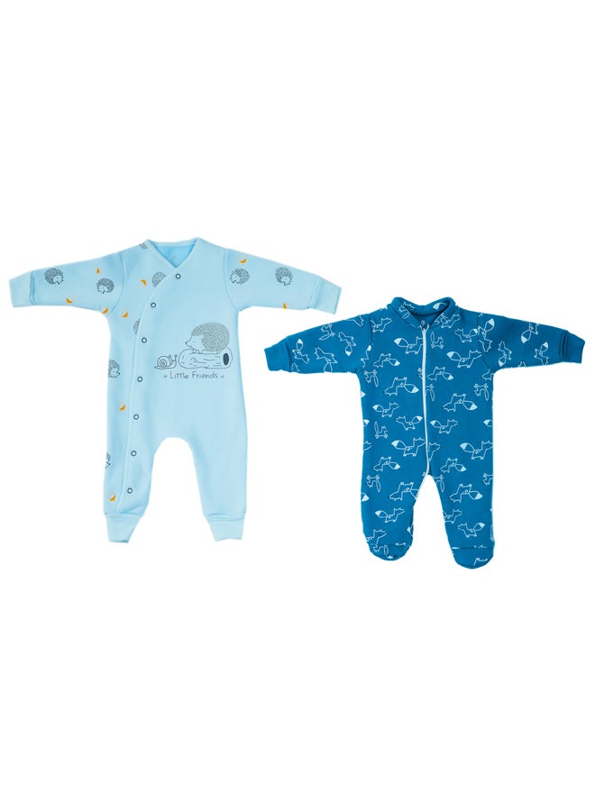 بودي سوت شتوي لأطفال أولاد – طقم ٢ قطعة