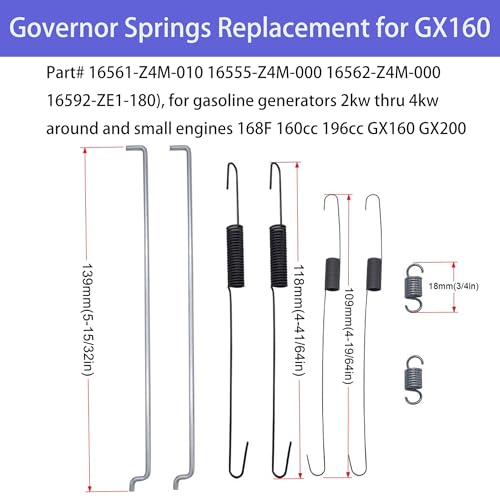Strongthium Throttle Return Springs Assortment for Honda Briggs and Stratton Small Engines Lawn Mower Mini Bike Go Kart - Image 4