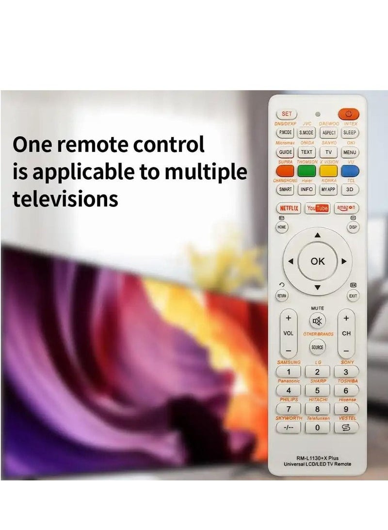 هذا الريموت شامل يعمل على التلفزيونات القديمة وشاشات LCD & LED والبلازماوطريقة برمجة الريموت سهلة للغاية ويوجدشرح في اليتوب - Image 5