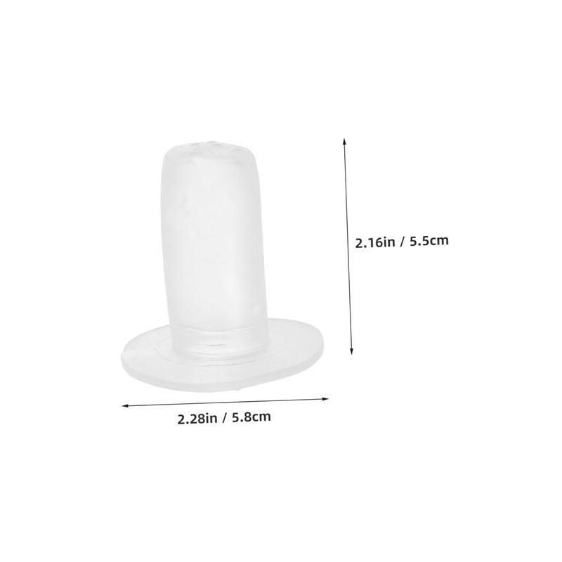 VICASKY 5pcs Nursing Teats for Young Animals Pet Feeding Nipples for Calves and Easy to and Replace Essential Feeding Supplies - Image 2
