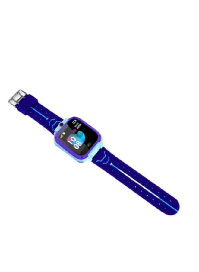 ACLIX Children's Smart Wrist Watch Phone Smartwatch For Boys Girls With Sim Card Photo Waterproof GPS Tracker Child Kids Smart Watch Blue/Black/Purple - Image 3