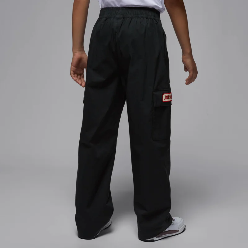 جوردن بنطال ديب ديش بنمط منسوج للأطفال