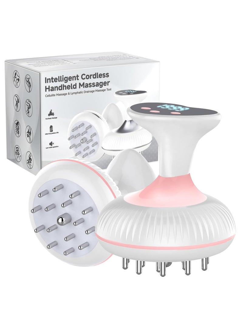 general Lymphatic Drainage Massager, Electric Anti Cellulite Massage Tool, Helps Reduce Stretch Marks & Cellulite for Legs & Arms & Belly, Body Sculpting Machine with Microcurrent, Light, Heat & Vibration - Image 1